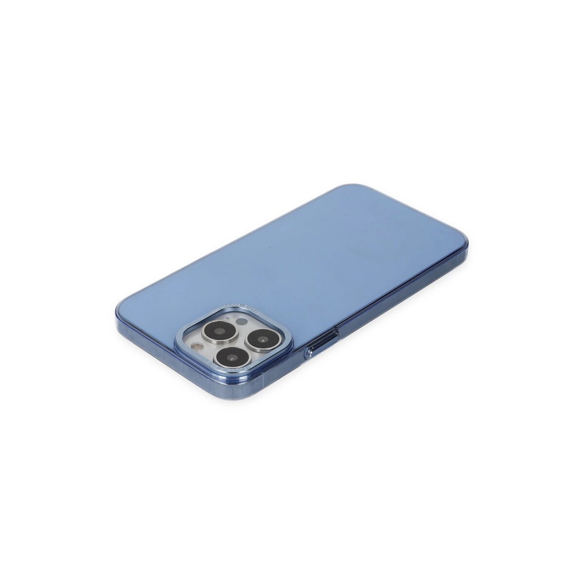 İphone 14 Pro Kılıf Anka Pc Sert Metal Kapak - Mavi İphone 14 Pro Kılıf Anka Pc Sert Metal Kapak - Mavi