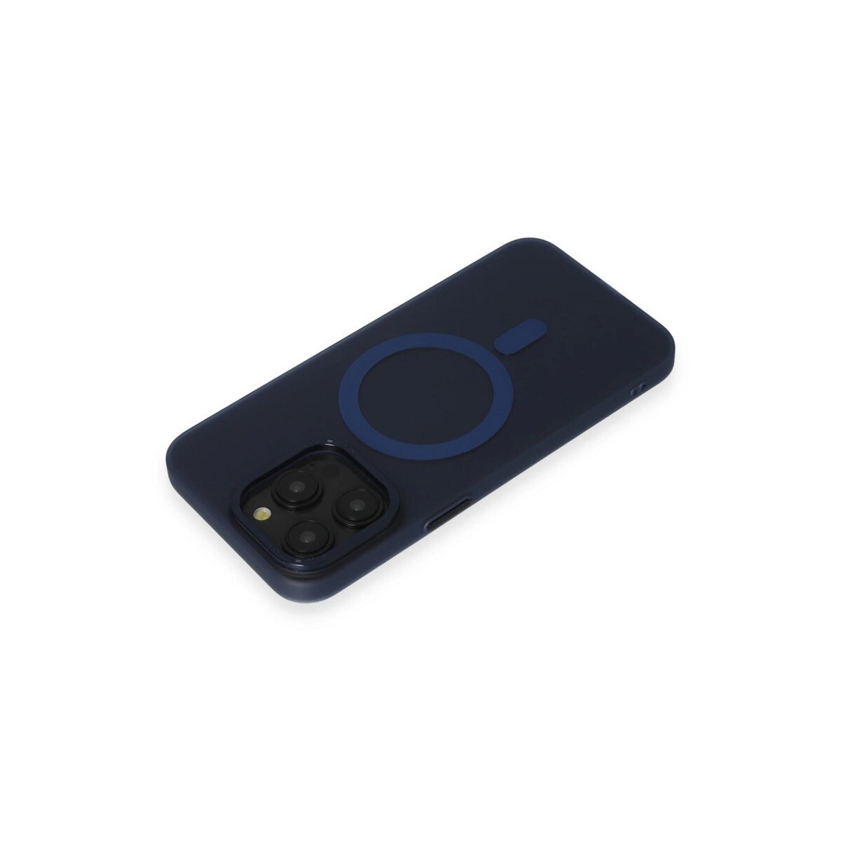 İphone 15 Pro Max Kılıf Lodos Magneticsafe Mat Kapak - Mavi İphone 15 Pro Max Kılıf Lodos Magneticsafe Mat Kapak - Mavi
