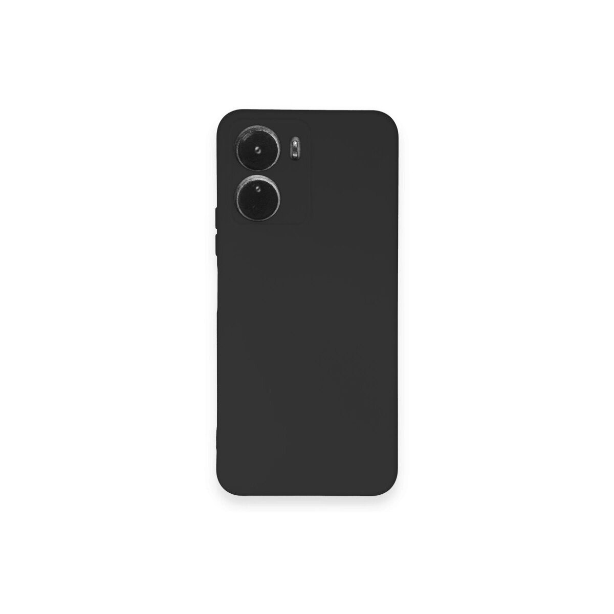 Vivo Y16 Kılıf Nano İçi Kadife Silikon - Siyah Vivo Y16 Kılıf Nano İçi Kadife Silikon - Siyah