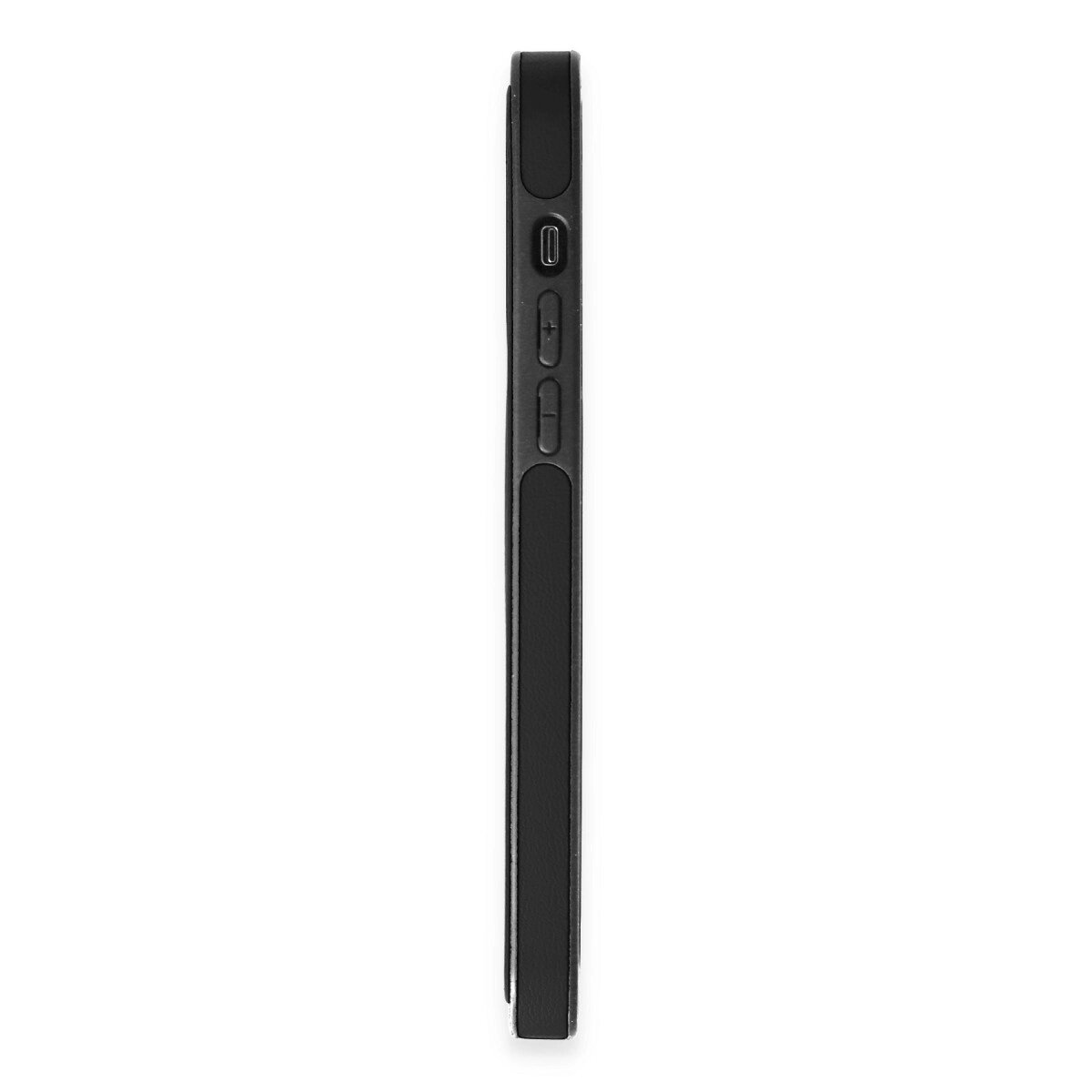 İphone 15 Pro Max Kılıf Ozzi Magsafe Deri Kapak - Siyah İphone 15 Pro Max Kılıf Ozzi Magsafe Deri Kapak - Siyah