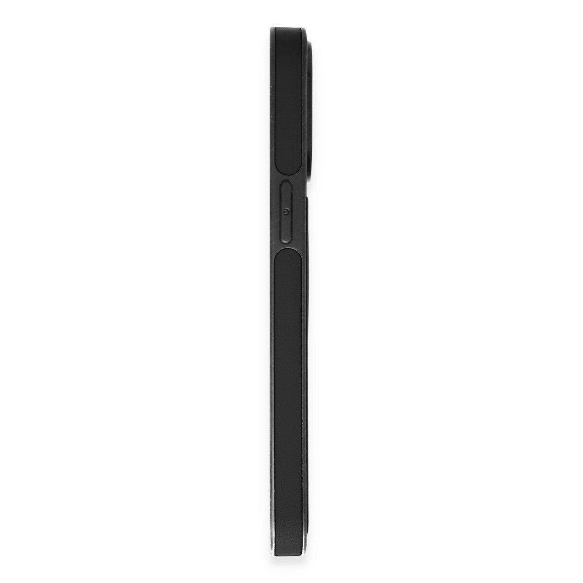 İphone 15 Pro Max Kılıf Ozzi Magsafe Deri Kapak - Siyah İphone 15 Pro Max Kılıf Ozzi Magsafe Deri Kapak - Siyah