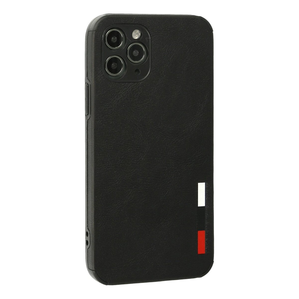 İphone 11 Pro Max Kılıf Loop Deri Silikon - Siyah