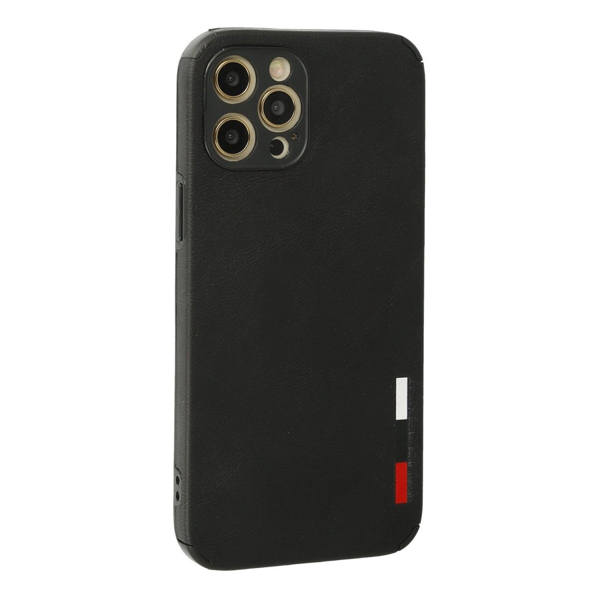 İphone 12 Pro Kılıf Loop Deri Silikon - Siyah İphone 12 Pro Kılıf Loop Deri Silikon - Siyah