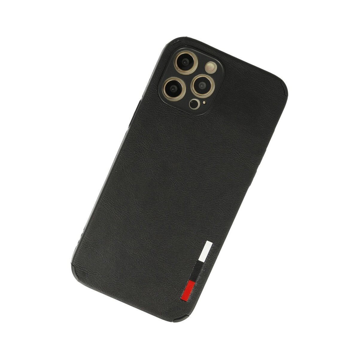 İphone 12 Pro Kılıf Loop Deri Silikon - Siyah İphone 12 Pro Kılıf Loop Deri Silikon - Siyah