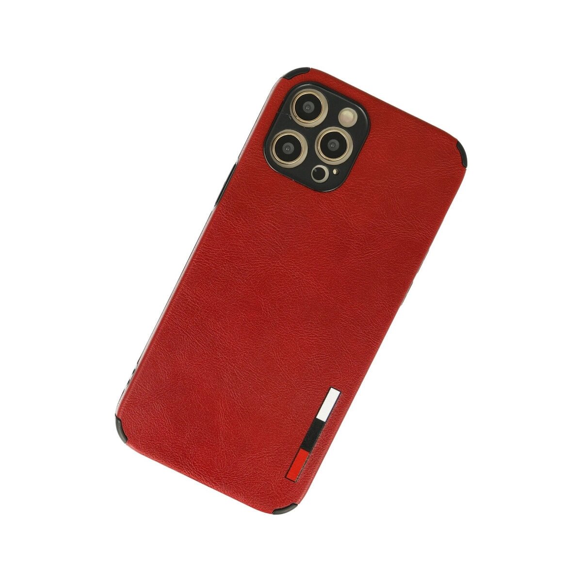 İphone 12 Pro Max Kılıf Loop Deri Silikon - Kırmızı İphone 12 Pro Max Kılıf Loop Deri Silikon - Kırmızı
