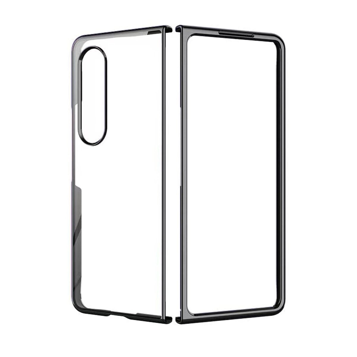 Samsung Galaxy Z Fold 4 Kılıf Fold Element Kapak - Siyah Samsung Galaxy Z Fold 4 Kılıf Fold Element Kapak - Siyah