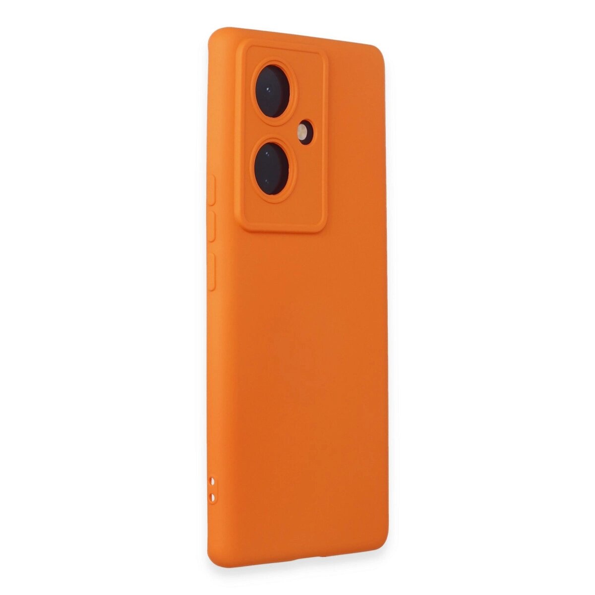 Vivo V29 Lite Kılıf Nano İçi Kadife Silikon - Turuncu Vivo V29 Lite Kılıf Nano İçi Kadife Silikon - Turuncu