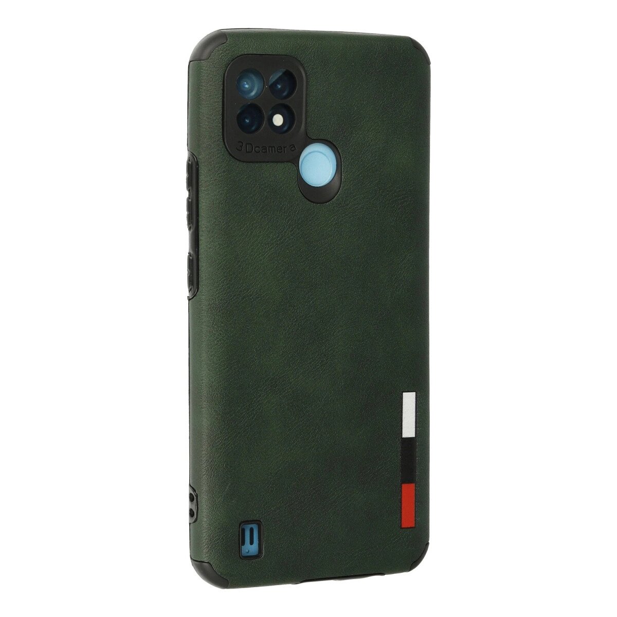Realme C21 Kılıf Loop Deri Silikon - Yeşil Realme C21 Kılıf Loop Deri Silikon - Yeşil
