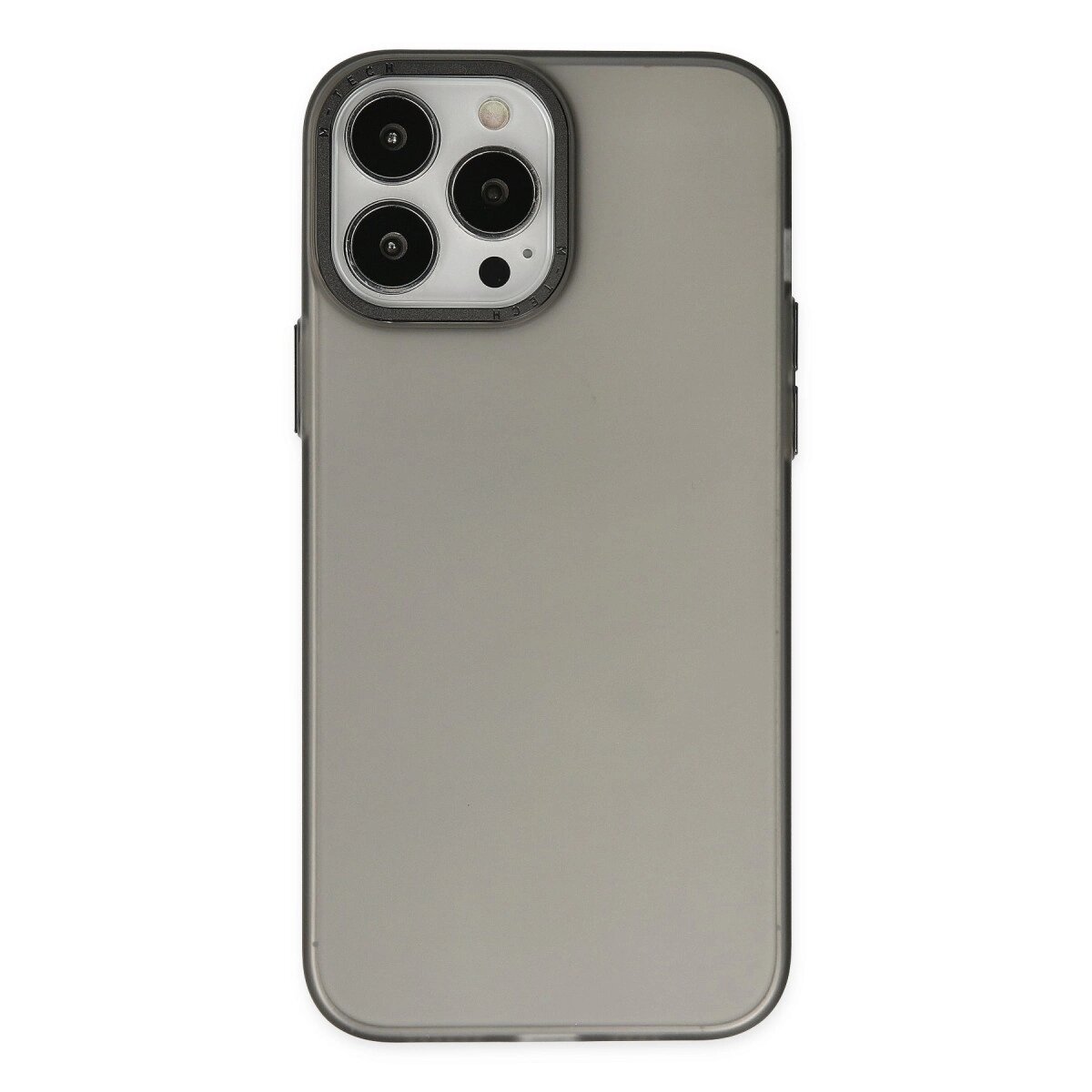 İphone 14 Pro Kılıf Modos Metal Kapak - Siyah İphone 14 Pro Kılıf Modos Metal Kapak - Siyah