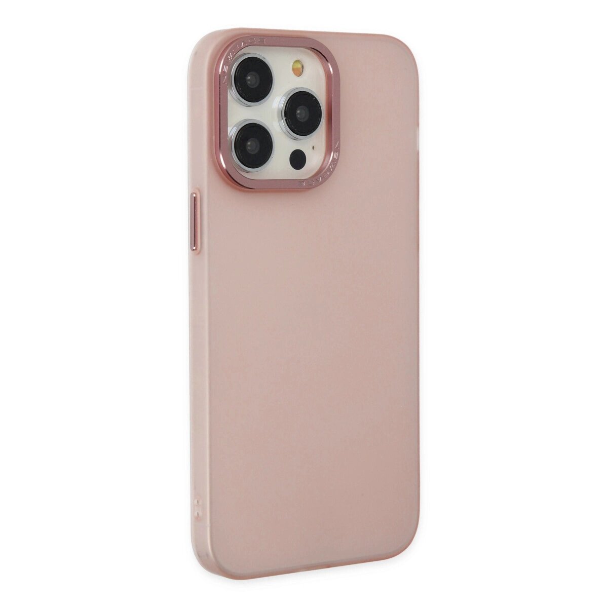 İphone 13 Pro Max Kılıf Modos Metal Kapak - Pembe İphone 13 Pro Max Kılıf Modos Metal Kapak - Pembe