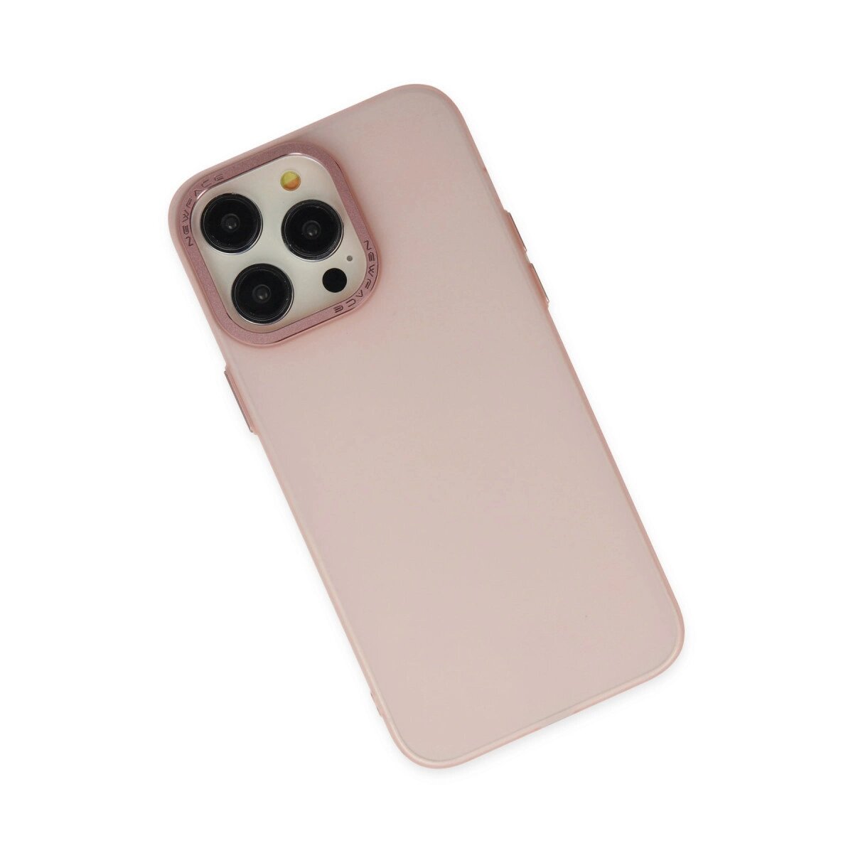 İphone 13 Pro Max Kılıf Modos Metal Kapak - Pembe İphone 13 Pro Max Kılıf Modos Metal Kapak - Pembe