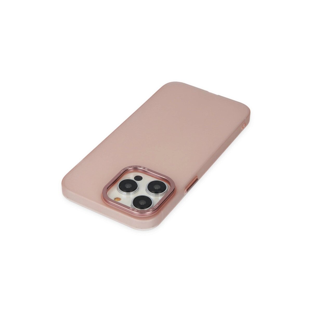 İphone 13 Pro Max Kılıf Modos Metal Kapak - Pembe İphone 13 Pro Max Kılıf Modos Metal Kapak - Pembe