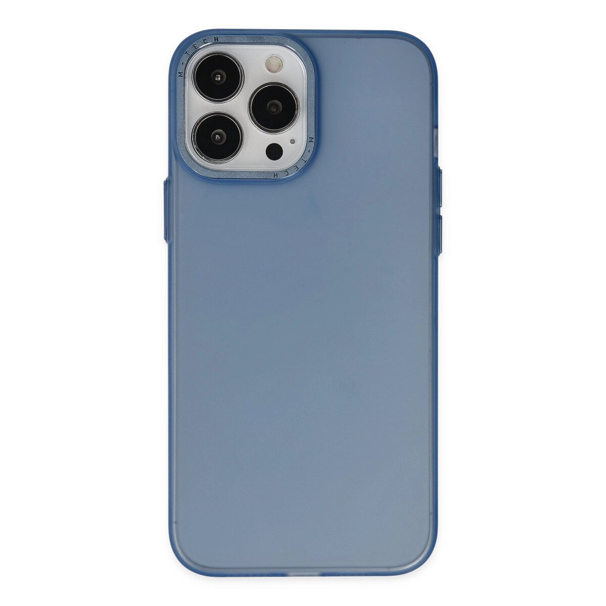 İphone 13 Pro Max Kılıf Modos Metal Kapak - Lacivert İphone 13 Pro Max Kılıf Modos Metal Kapak - Lacivert