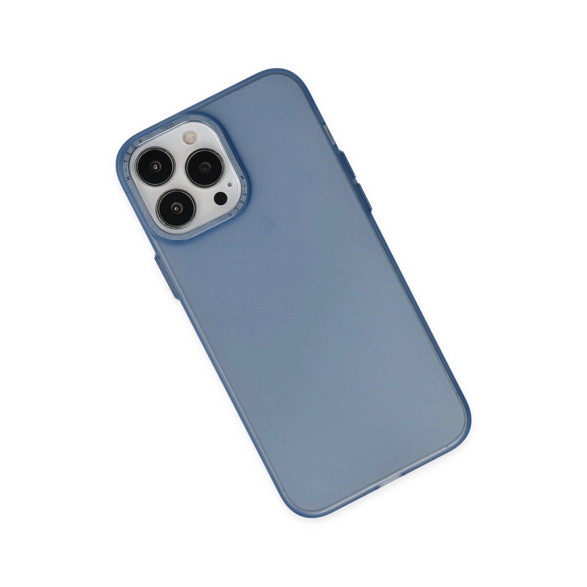 İphone 13 Pro Max Kılıf Modos Metal Kapak - Lacivert İphone 13 Pro Max Kılıf Modos Metal Kapak - Lacivert