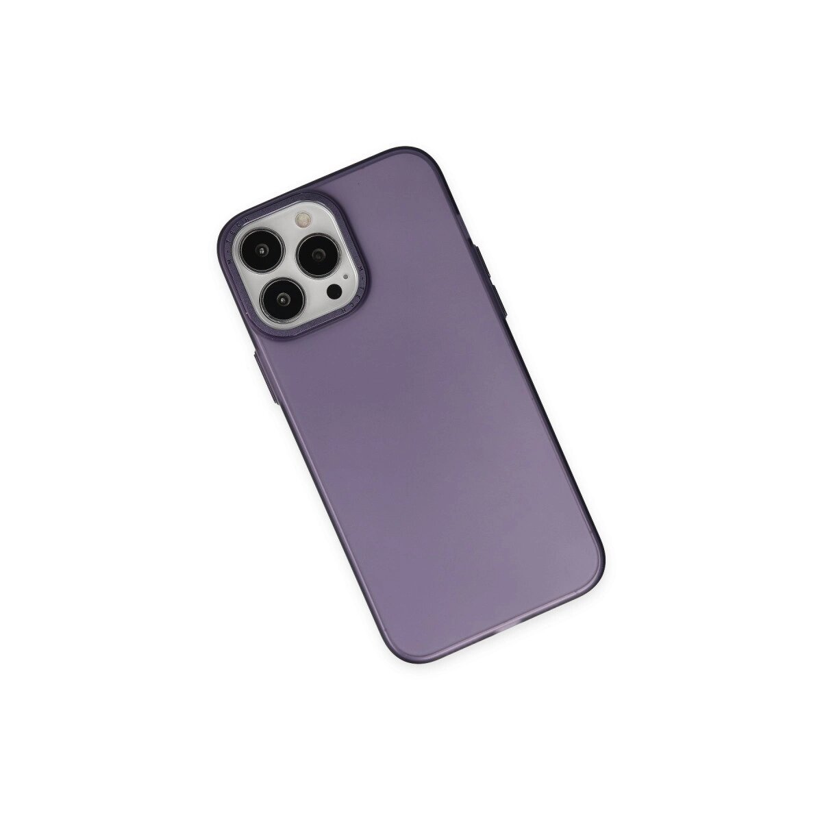 İphone 13 Pro Max Kılıf Modos Metal Kapak - Derin Mor İphone 13 Pro Max Kılıf Modos Metal Kapak - Derin Mor