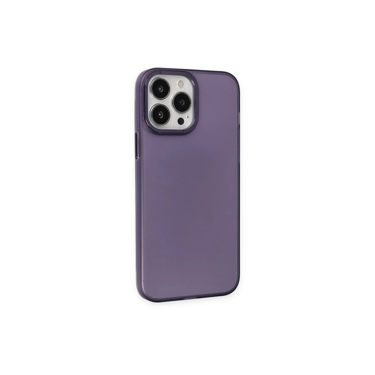İphone 13 Pro Max Kılıf Modos Metal Kapak - Derin Mor İphone 13 Pro Max Kılıf Modos Metal Kapak - Derin Mor