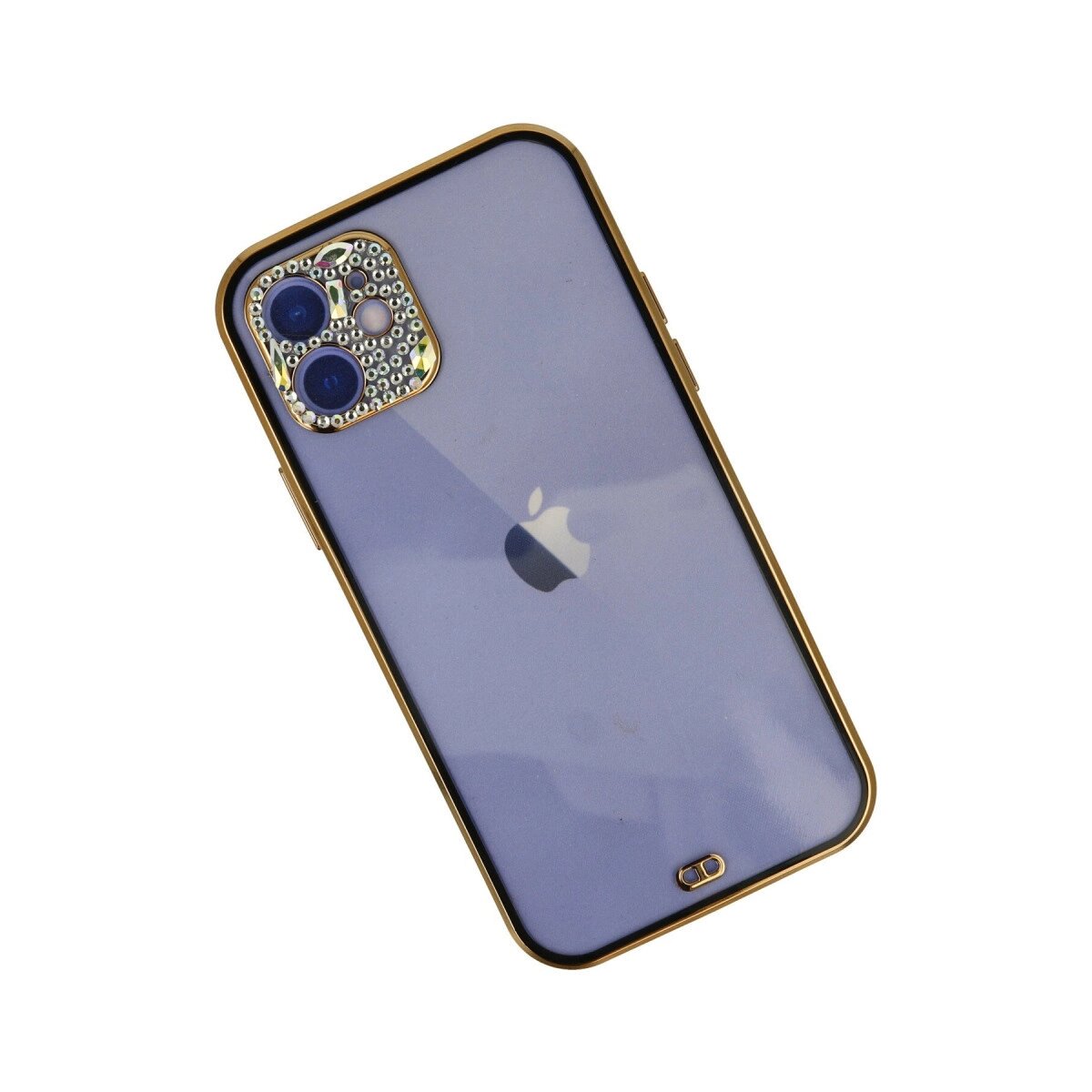 İphone 12 Kılıf Liva Taşlı Silikon - Siyah İphone 12 Kılıf Liva Taşlı Silikon - Siyah