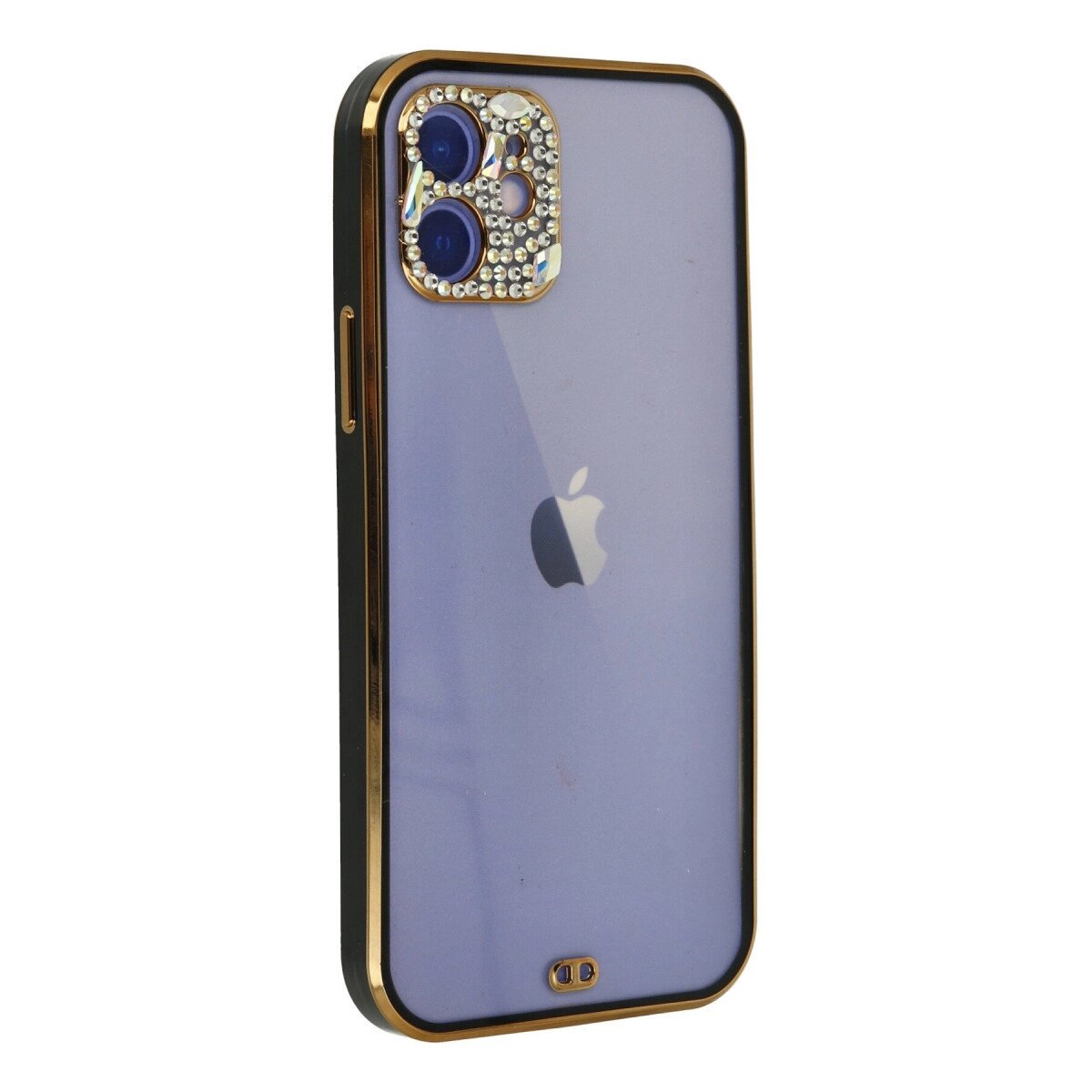 İphone 12 Kılıf Liva Taşlı Silikon - Siyah İphone 12 Kılıf Liva Taşlı Silikon - Siyah
