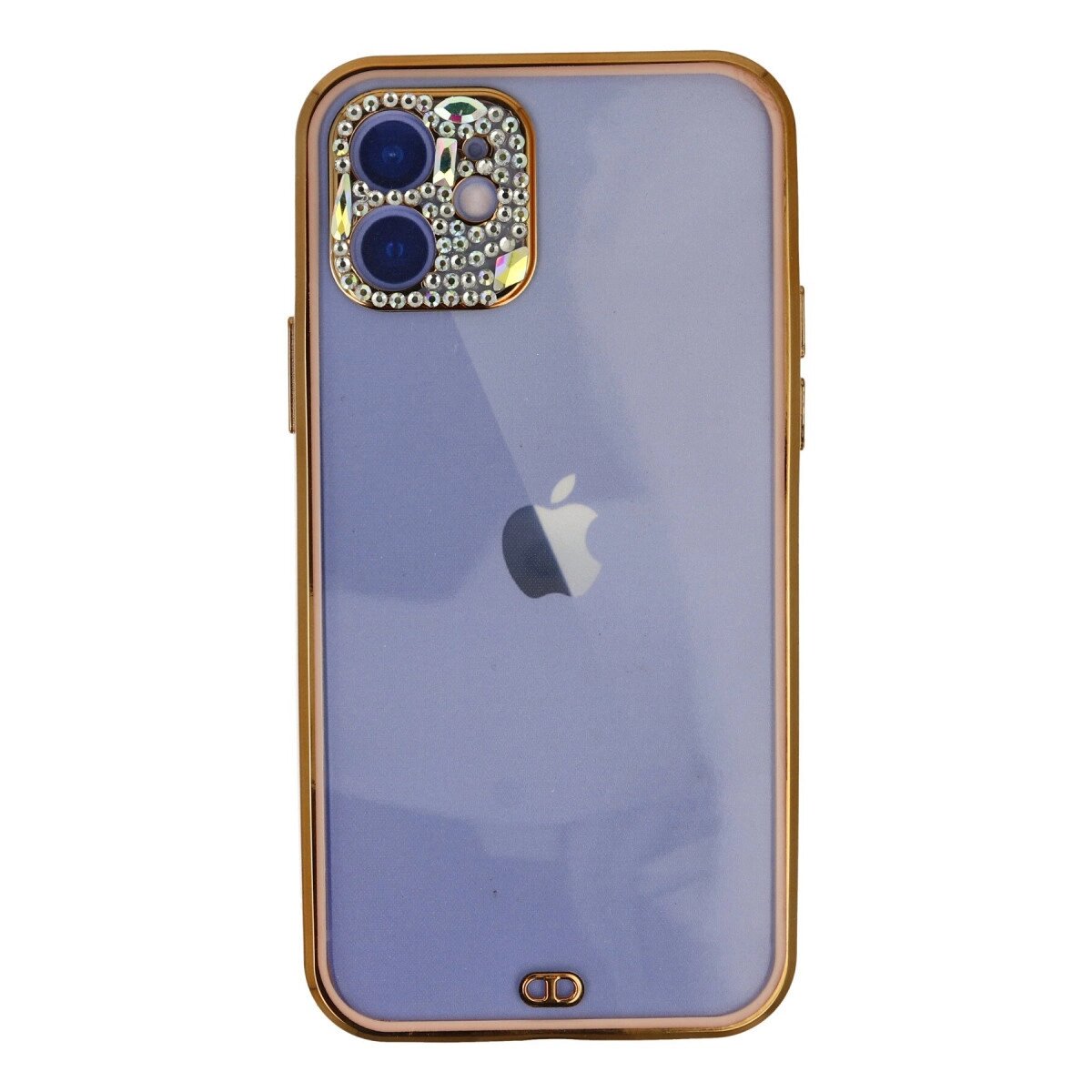 İphone 12 Kılıf Liva Taşlı Silikon - Pembe İphone 12 Kılıf Liva Taşlı Silikon - Pembe