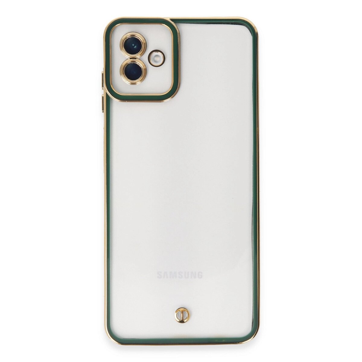 Samsung Galaxy A04 Kılıf Liva Lens Silikon - Yeşil Samsung Galaxy A04 Kılıf Liva Lens Silikon - Yeşil