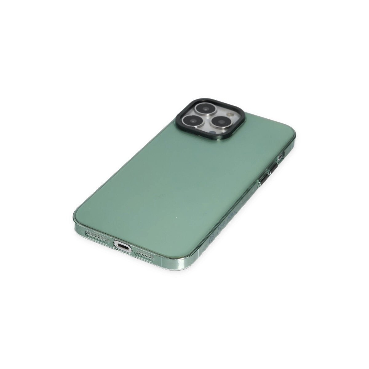 İphone 13 Pro Kılıf Anka Pc Sert Metal Kapak - Yeşil İphone 13 Pro Kılıf Anka Pc Sert Metal Kapak - Yeşil
