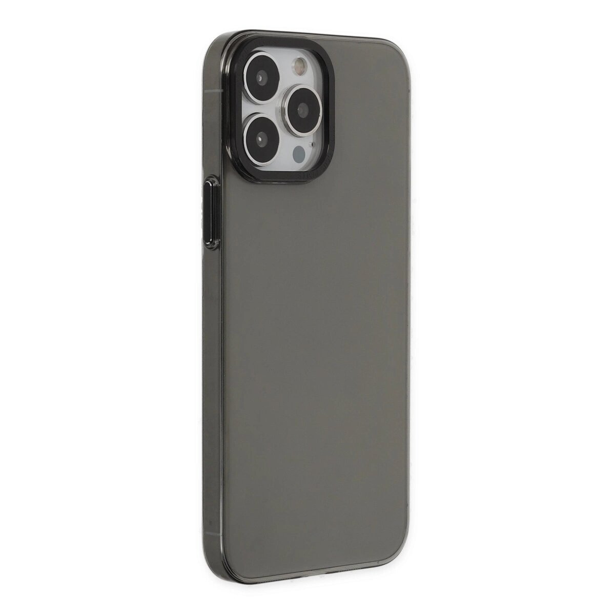 İphone 13 Pro Max Kılıf Anka Pc Sert Metal Kapak - Siyah İphone 13 Pro Max Kılıf Anka Pc Sert Metal Kapak - Siyah