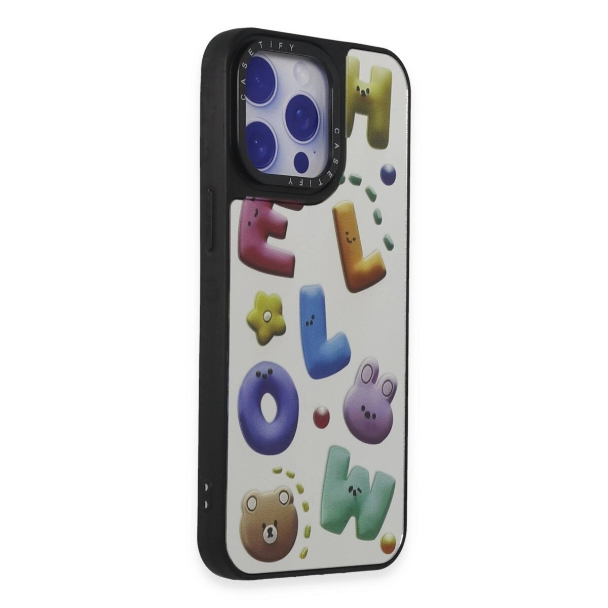 İphone 15 Pro Max Kılıf Mirror Desenli Kapak - Mirror - 15 İphone 15 Pro Max Kılıf Mirror Desenli Kapak - Mirror - 15