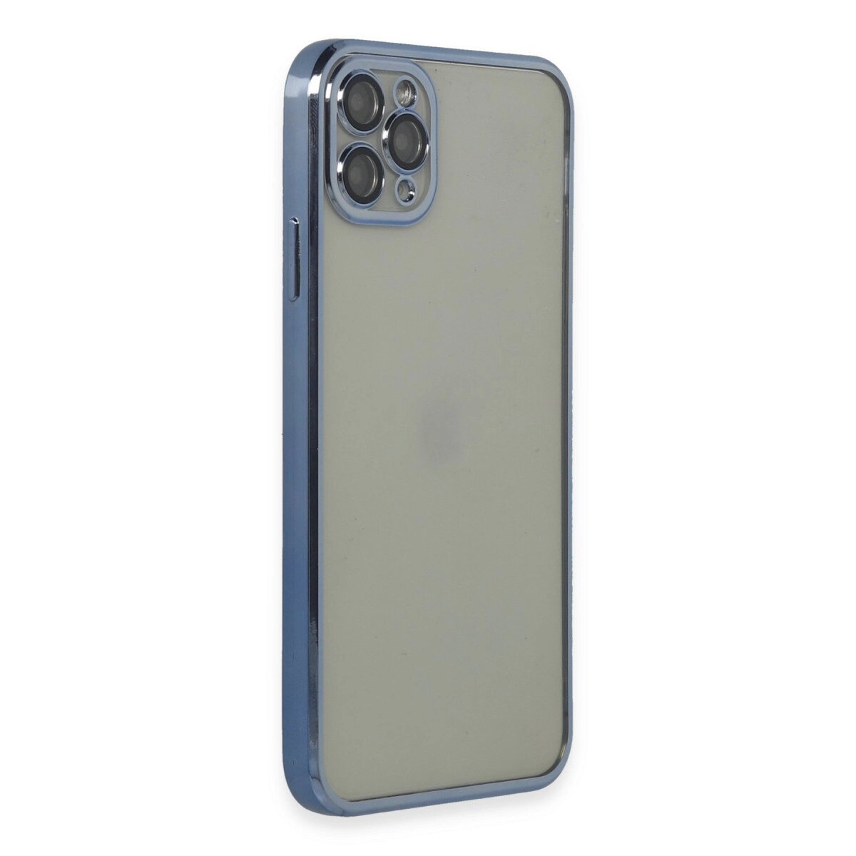İphone 11 Pro Max Kılıf Razer Lensli Silikon - Açık Mavi İphone 11 Pro Max Kılıf Razer Lensli Silikon - Açık Mavi