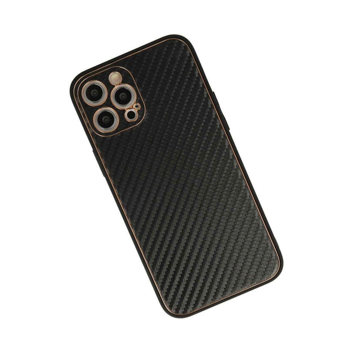 İphone 12 Pro Kılıf Coco Karbon Silikon - Siyah İphone 12 Pro Kılıf Coco Karbon Silikon - Siyah