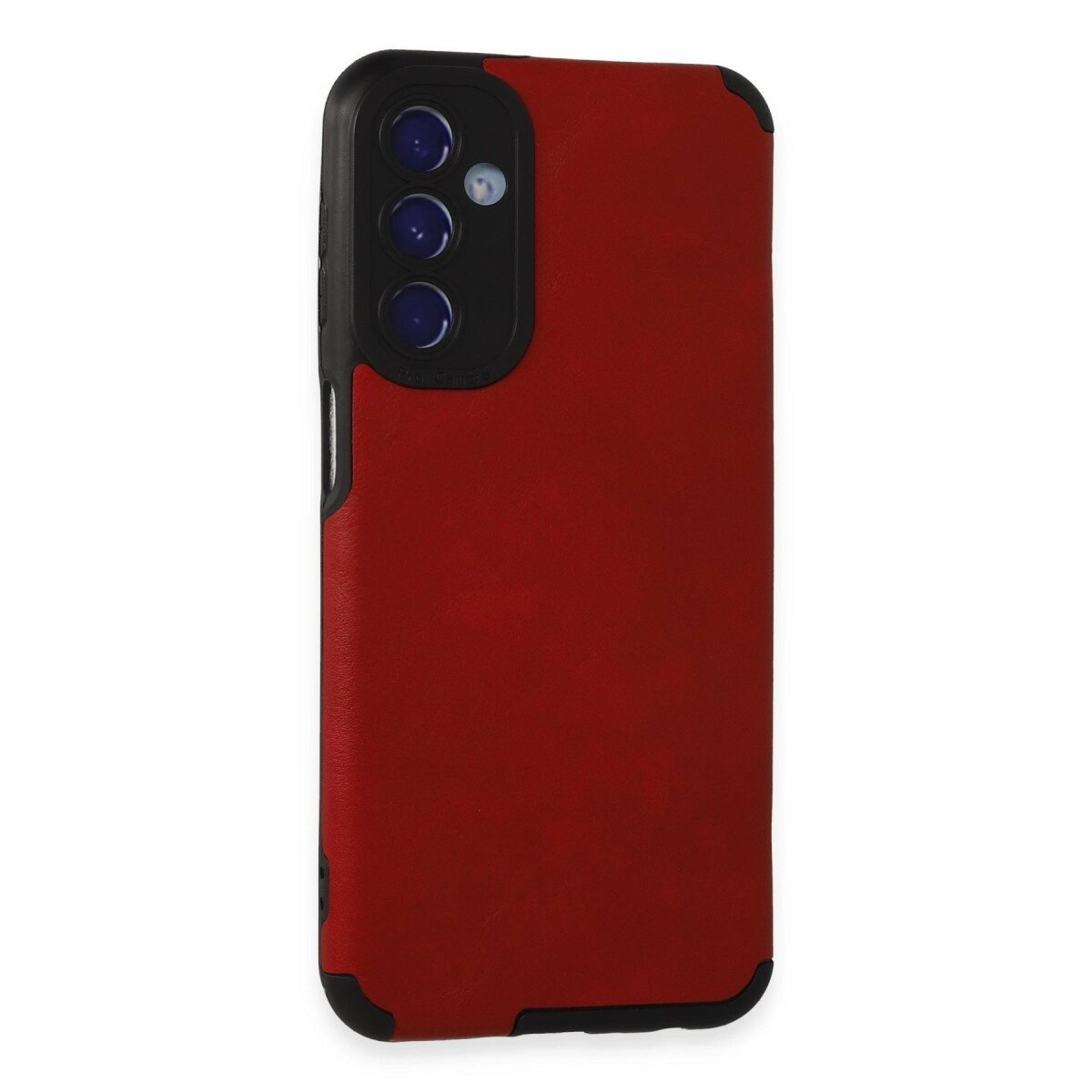 Samsung Galaxy M34 5g Kılıf Loop Deri Silikon - Kırmızı Samsung Galaxy M34 5g Kılıf Loop Deri Silikon - Kırmızı