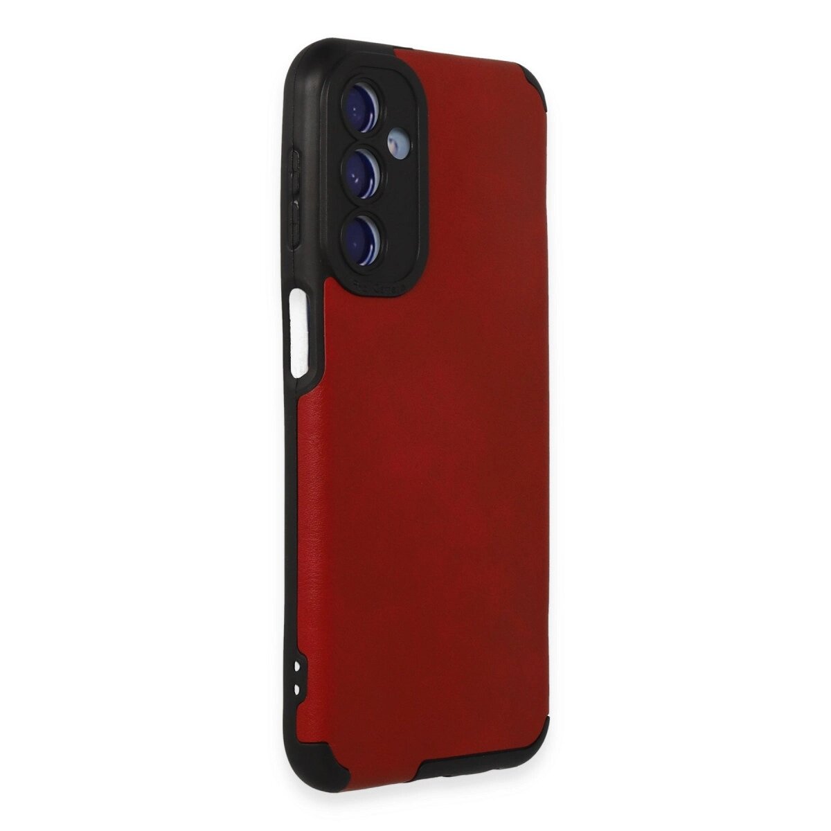 Samsung Galaxy M34 5g Kılıf Loop Deri Silikon - Kırmızı Samsung Galaxy M34 5g Kılıf Loop Deri Silikon - Kırmızı
