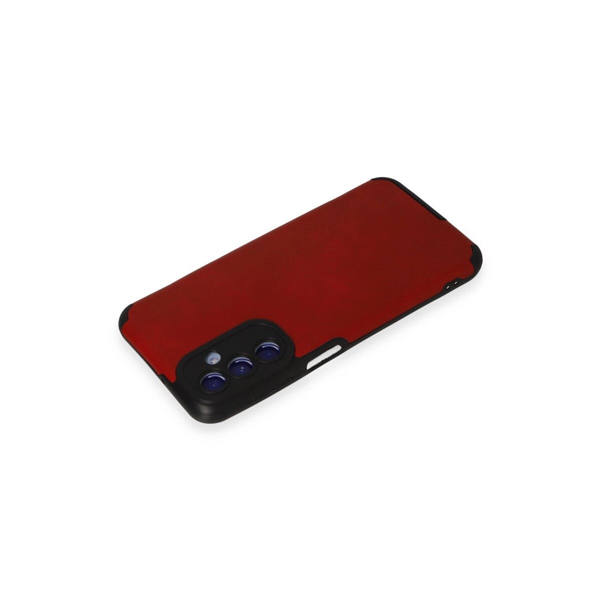 Samsung Galaxy M34 5g Kılıf Loop Deri Silikon - Kırmızı Samsung Galaxy M34 5g Kılıf Loop Deri Silikon - Kırmızı
