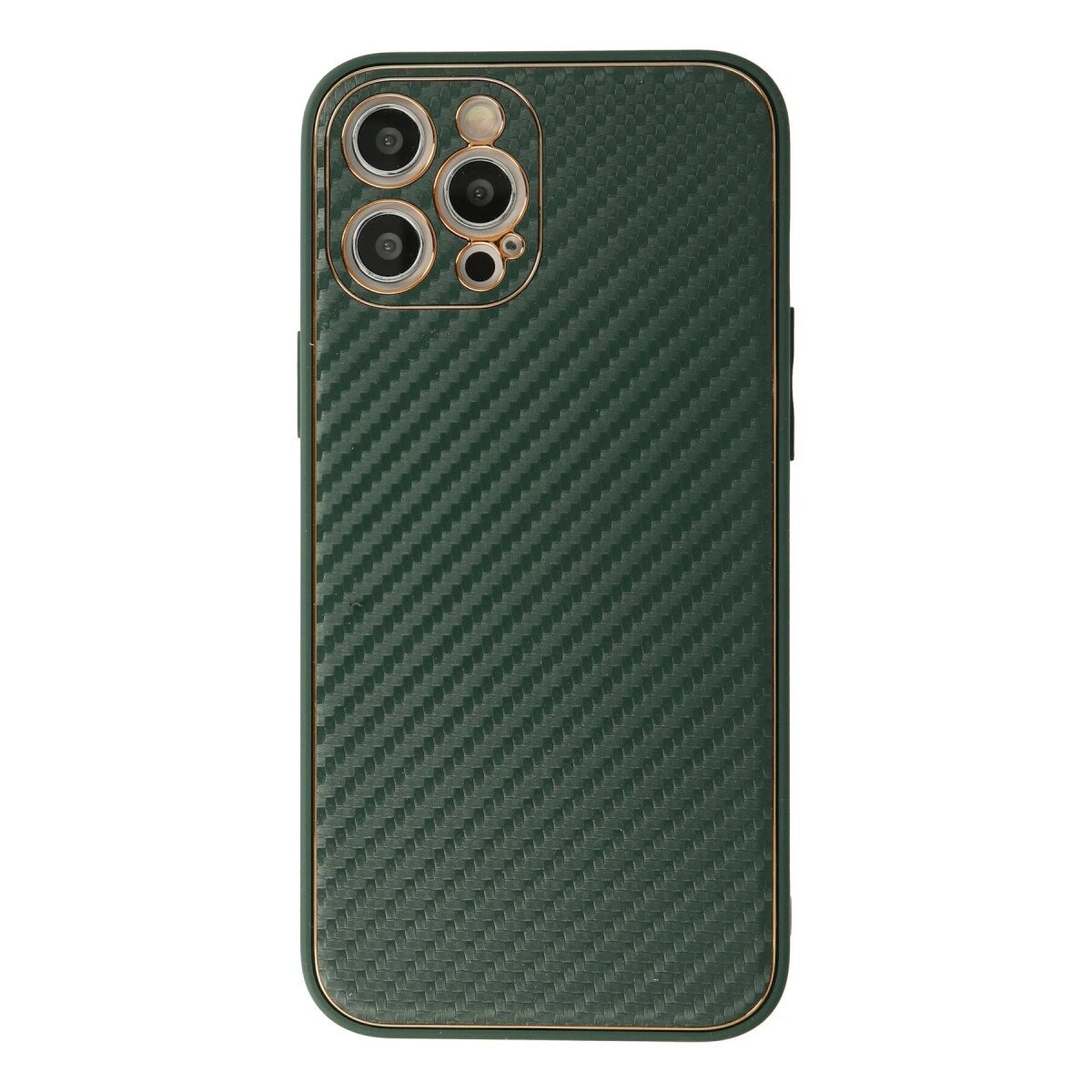 İphone 12 Pro Kılıf Coco Karbon Silikon - Yeşil İphone 12 Pro Kılıf Coco Karbon Silikon - Yeşil