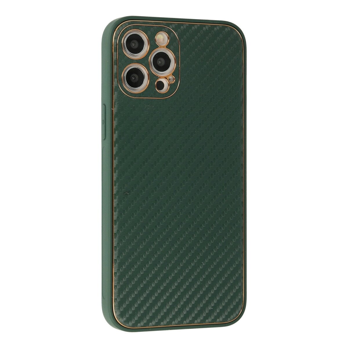İphone 12 Pro Kılıf Coco Karbon Silikon - Yeşil İphone 12 Pro Kılıf Coco Karbon Silikon - Yeşil