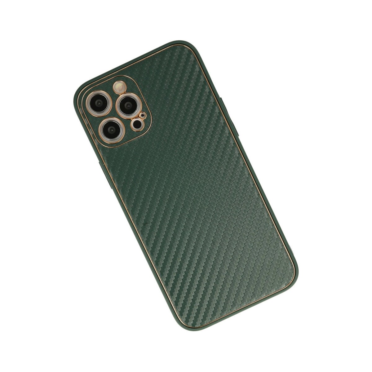 İphone 12 Pro Kılıf Coco Karbon Silikon - Yeşil İphone 12 Pro Kılıf Coco Karbon Silikon - Yeşil