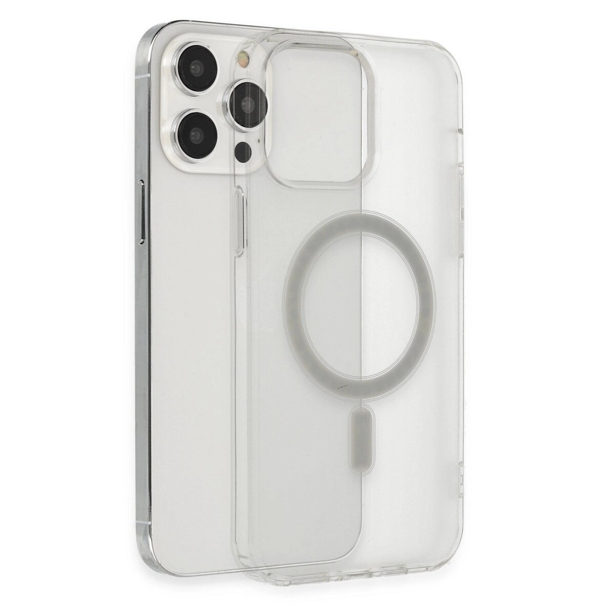 İphone 14 Pro Kılıf Matte Şeffaf Magneticsafe - Şeffaf İphone 14 Pro Kılıf Matte Şeffaf Magneticsafe - Şeffaf