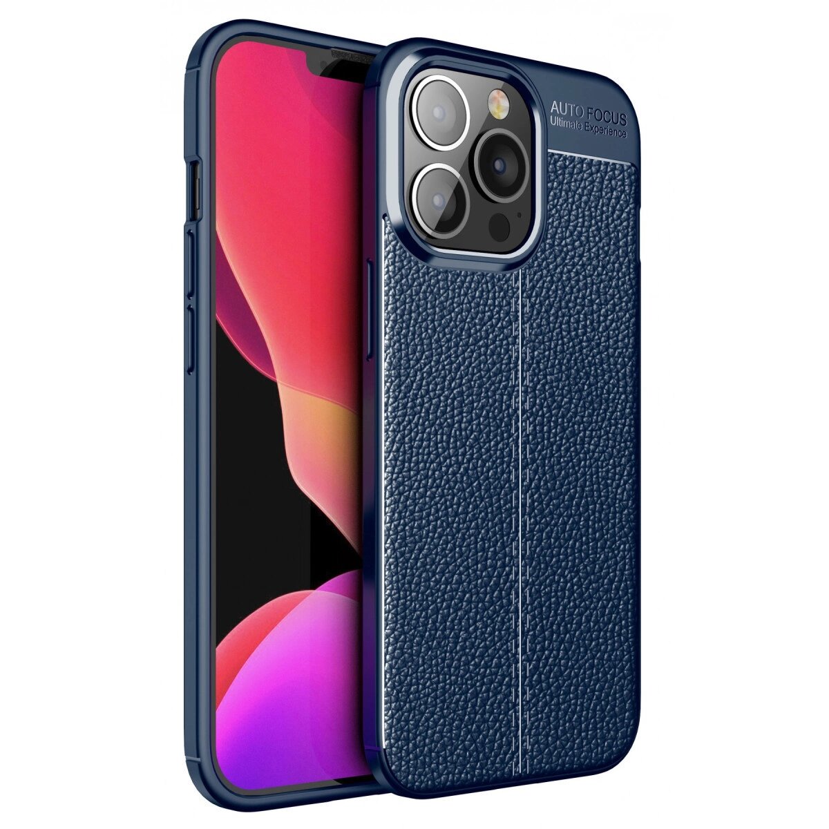 İphone 13 Pro Kılıf Auto Focus Kapak - Lacivert