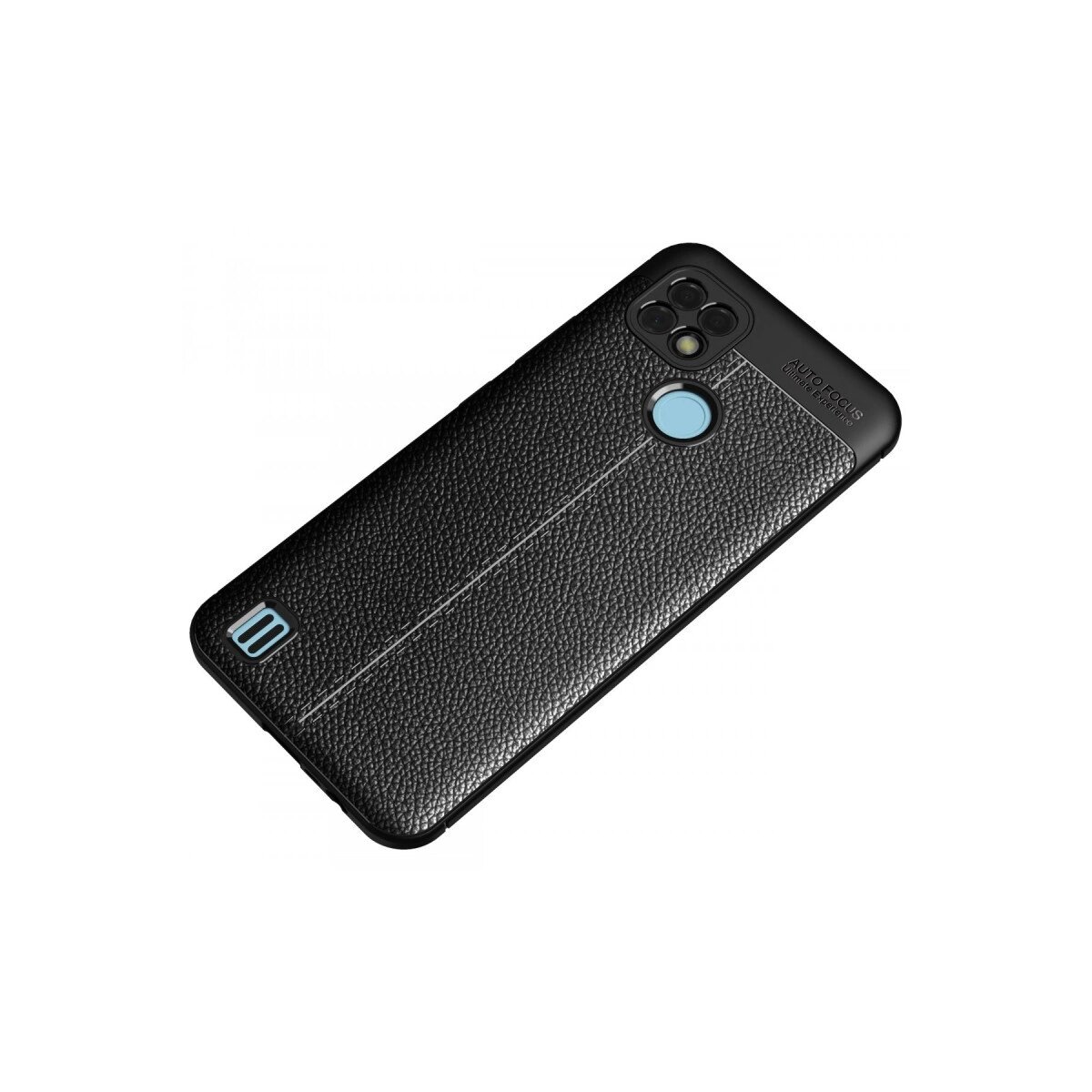 Realme C25 Kılıf Auto Focus Kapak - Siyah Realme C25 Kılıf Auto Focus Kapak - Siyah