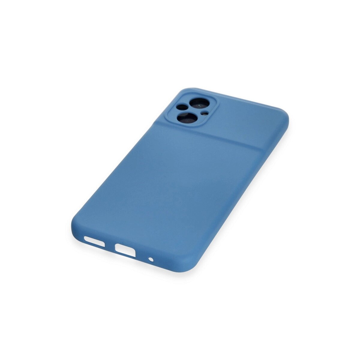 Xiaomi Poco M5 Kılıf Nano İçi Kadife Silikon - Mavi Xiaomi Poco M5 Kılıf Nano İçi Kadife Silikon - Mavi