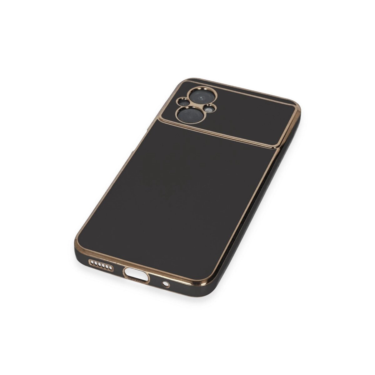Xiaomi Poco M5 Kılıf Volet Silikon - Siyah Xiaomi Poco M5 Kılıf Volet Silikon - Siyah