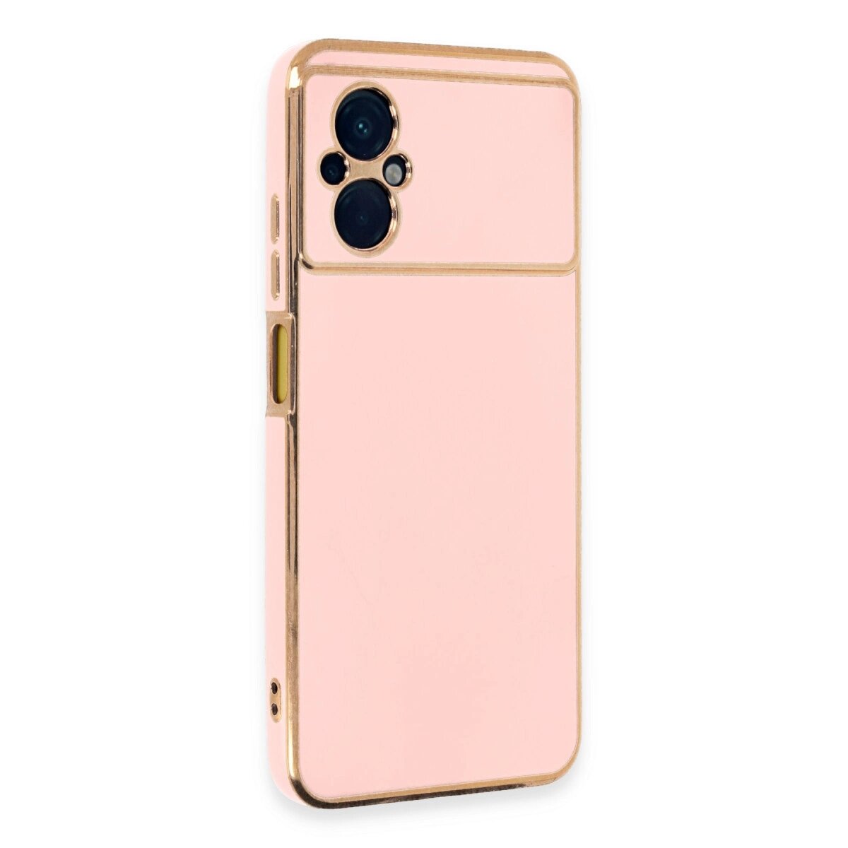 Xiaomi Poco M5 Kılıf Volet Silikon - Pembe Xiaomi Poco M5 Kılıf Volet Silikon - Pembe
