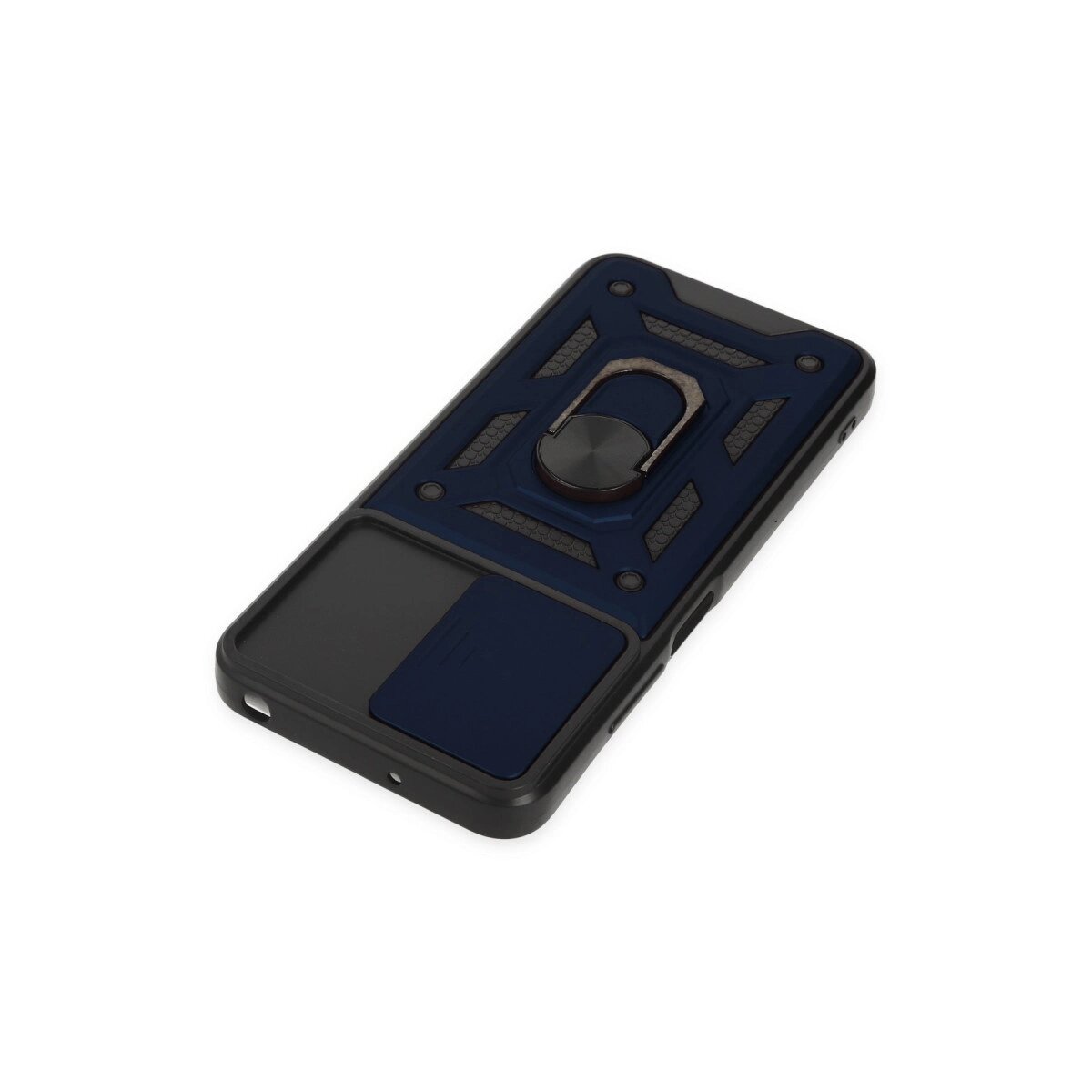 Xiaomi Poco M5 Kılıf Pars Lens Yüzüklü Silikon - Lacivert Xiaomi Poco M5 Kılıf Pars Lens Yüzüklü Silikon - Lacivert