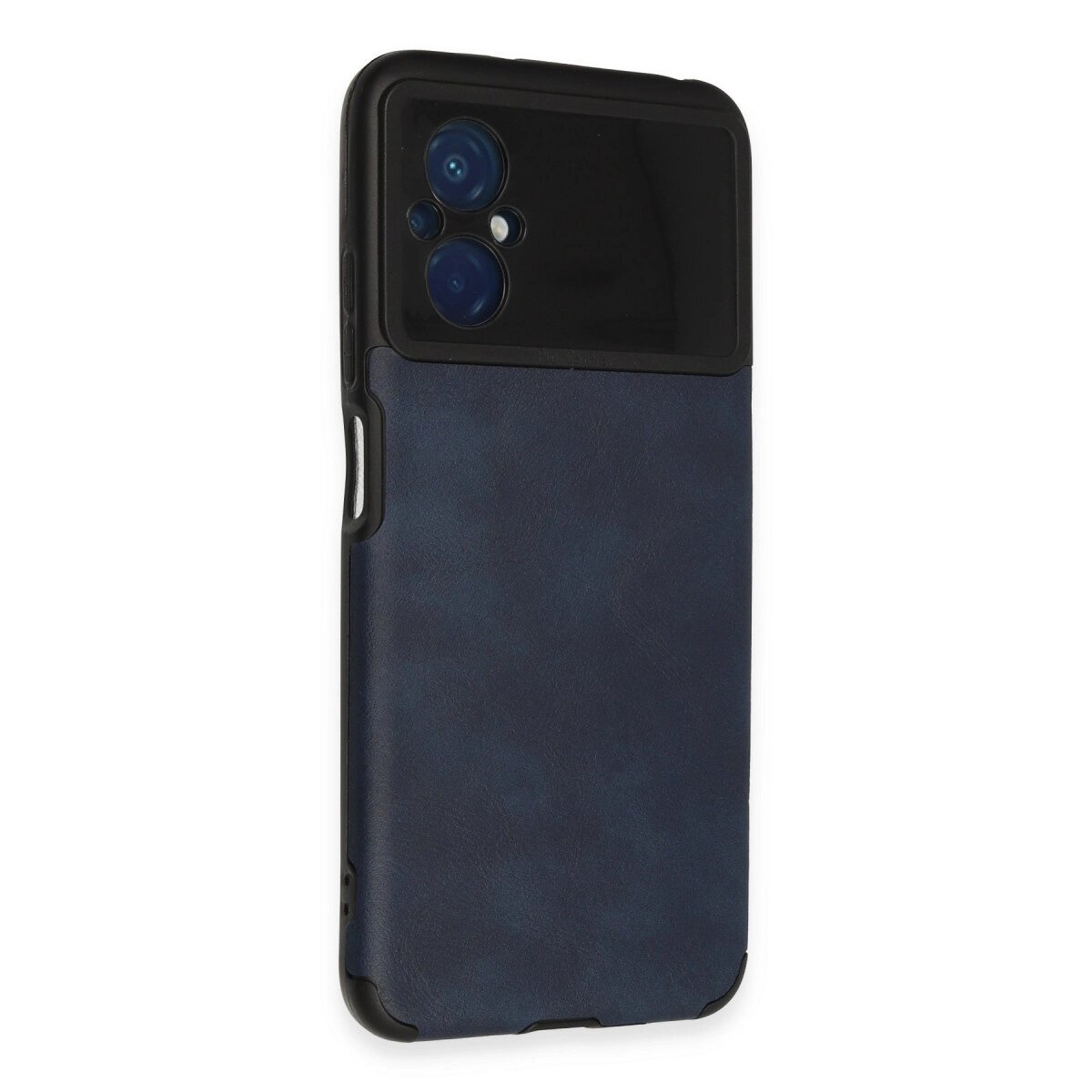 Xiaomi Poco M5 Kılıf Loop Deri Silikon - Lacivert Xiaomi Poco M5 Kılıf Loop Deri Silikon - Lacivert