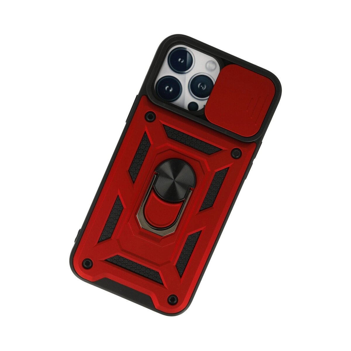 İphone 13 Pro Kılıf Pars Lens Yüzüklü Silikon - Kırmızı İphone 13 Pro Kılıf Pars Lens Yüzüklü Silikon - Kırmızı