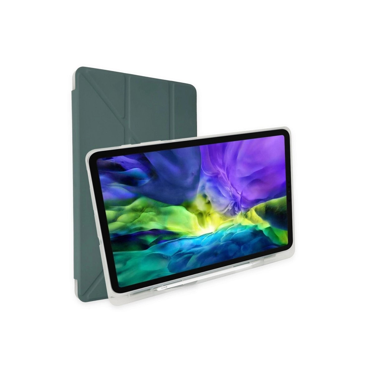 İpad 2022 10.9 (10.nesil) Kılıf Kalemlikli Mars Tablet Kılıfı - Koyu Yeşil İpad 2022 10.9 (10.nesil) Kılıf Kalemlikli Mars Tablet Kılıfı - Koyu Yeşil