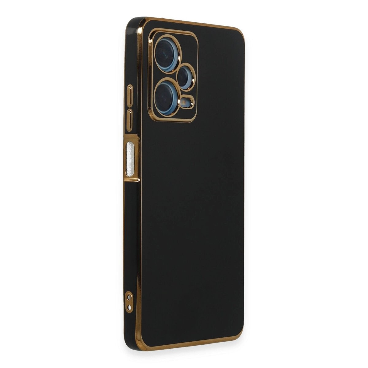 Xiaomi Redmi Note 12 Pro Plus Kılıf Volet Silikon - Siyah Xiaomi Redmi Note 12 Pro Plus Kılıf Volet Silikon - Siyah