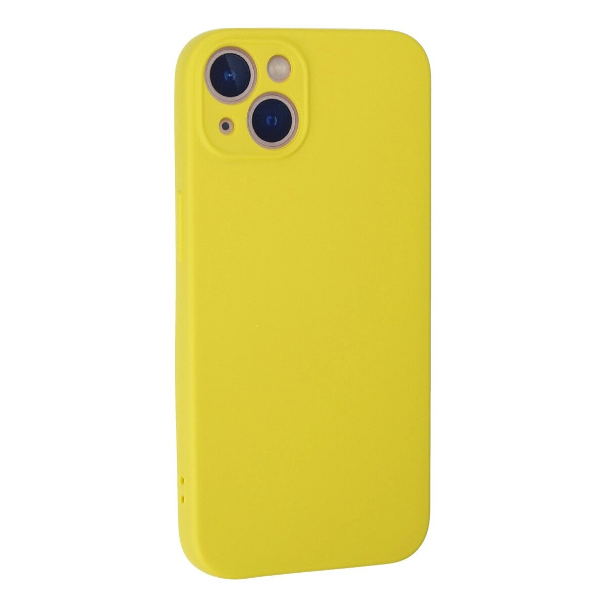 İphone 13 Mini Kılıf Nano İçi Kadife Silikon - Sarı İphone 13 Mini Kılıf Nano İçi Kadife Silikon - Sarı