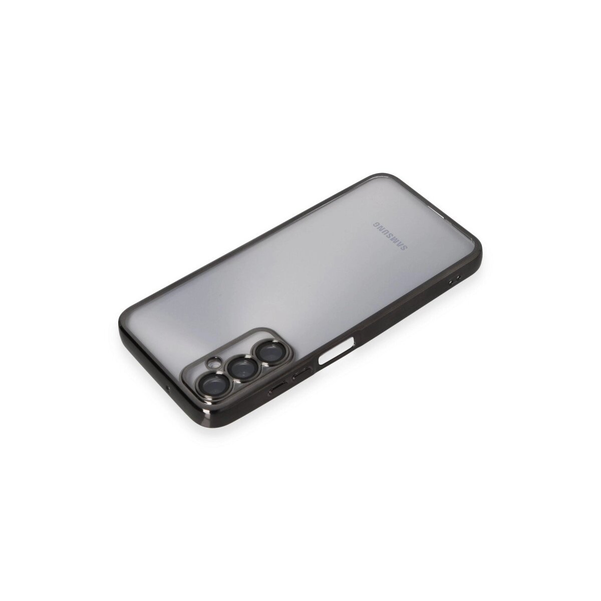 Samsung Galaxy A05s Kılıf Razer Lensli Silikon - Siyah Samsung Galaxy A05s Kılıf Razer Lensli Silikon - Siyah
