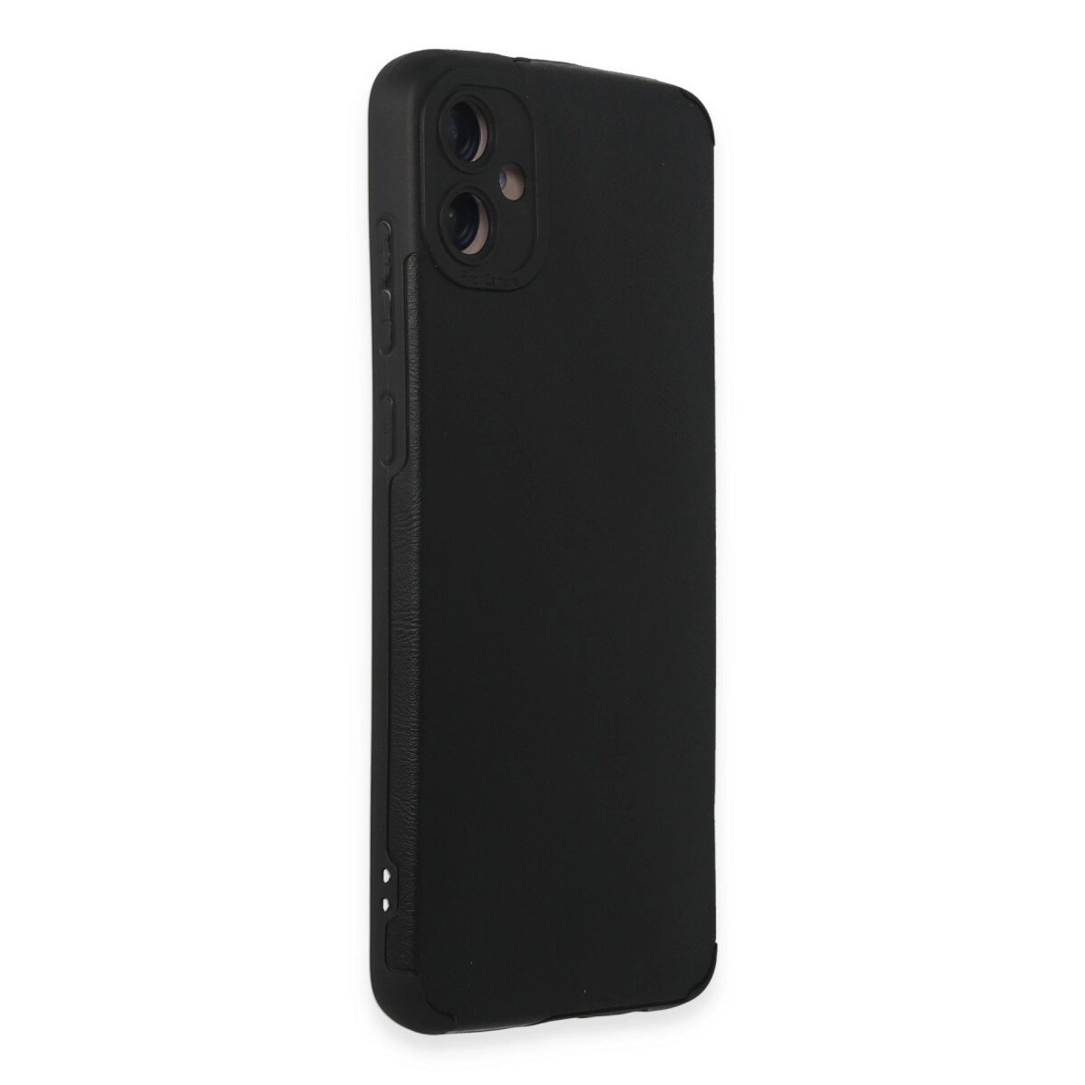 Samsung Galaxy A05 Kılıf Loop Deri Silikon - Siyah Samsung Galaxy A05 Kılıf Loop Deri Silikon - Siyah