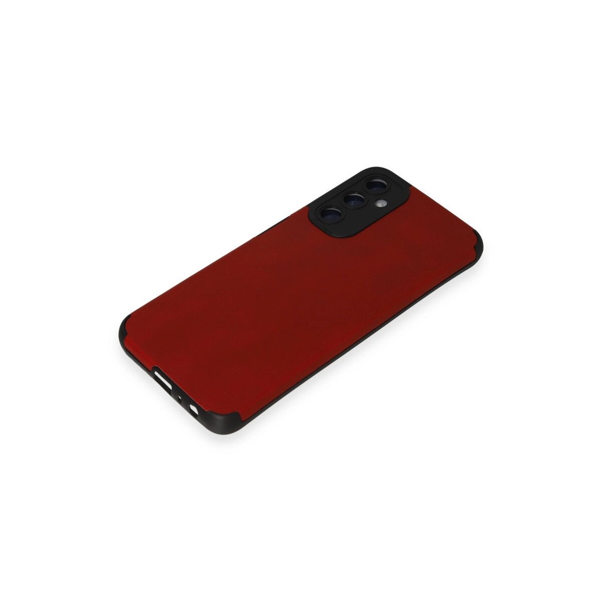 Samsung Galaxy A05s Kılıf Loop Deri Silikon - Kırmızı Samsung Galaxy A05s Kılıf Loop Deri Silikon - Kırmızı